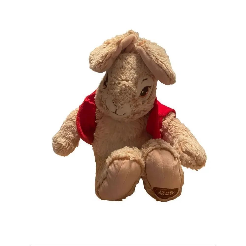 Dan Dee Collector's Choice Peter Rabbit Red Coat Plush Bunny Stuffed Animal 18"